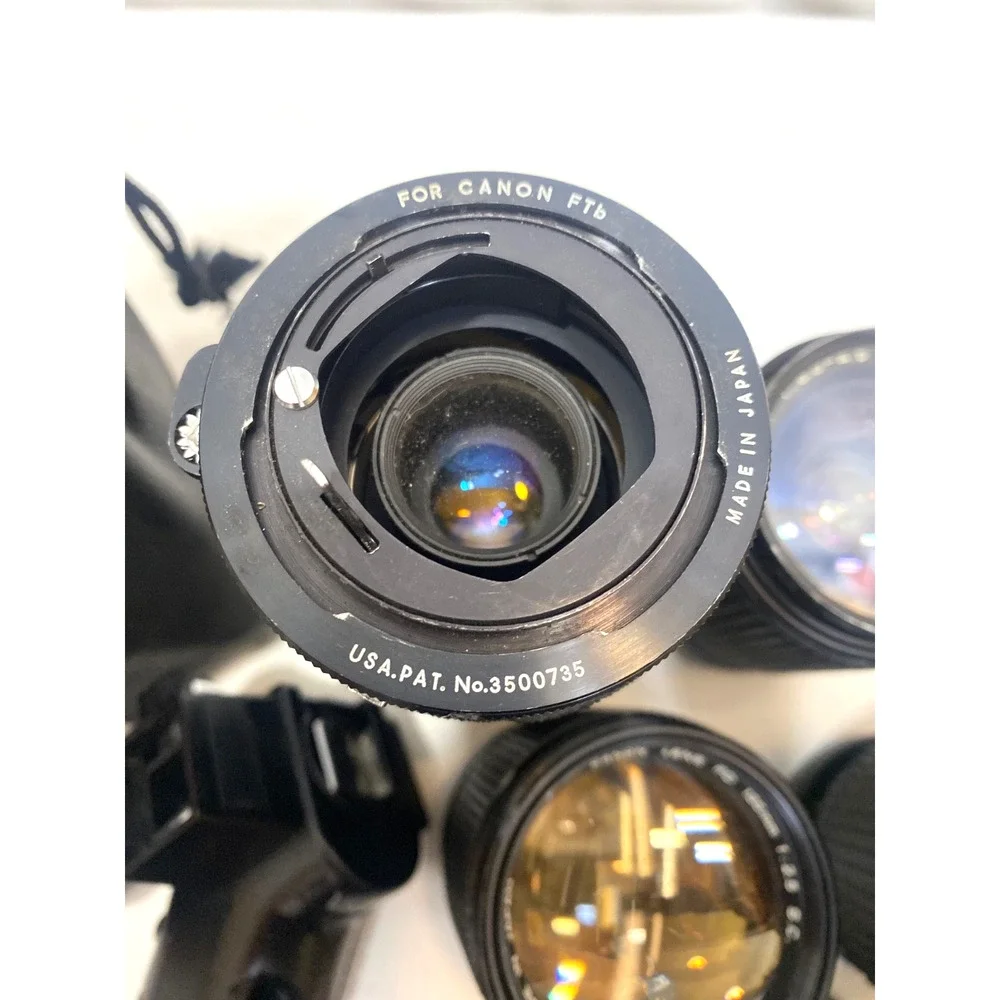 Lot of Vintage Camera Lenses Filters Cameras and Accessories